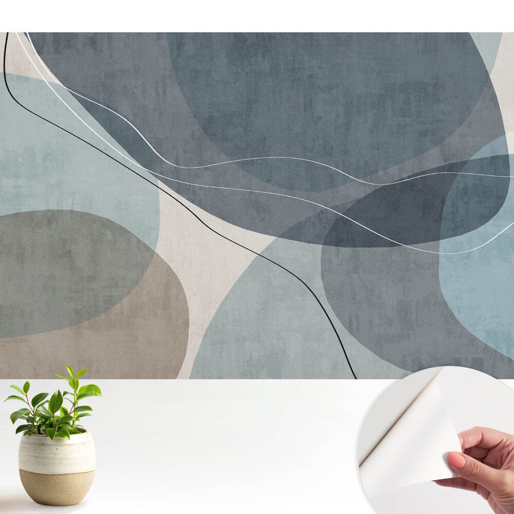 Forme abstracte, atmosferă calmă