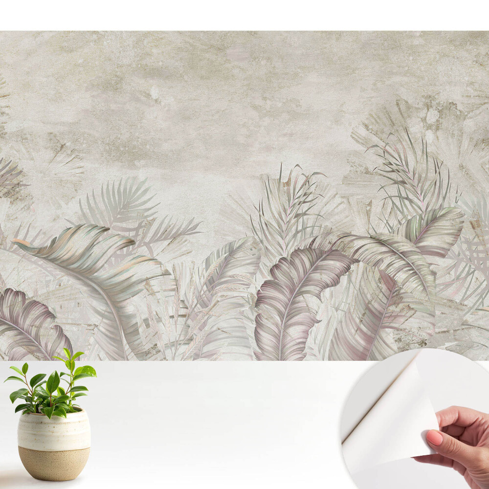 Vegetație delicată în culori pastelate