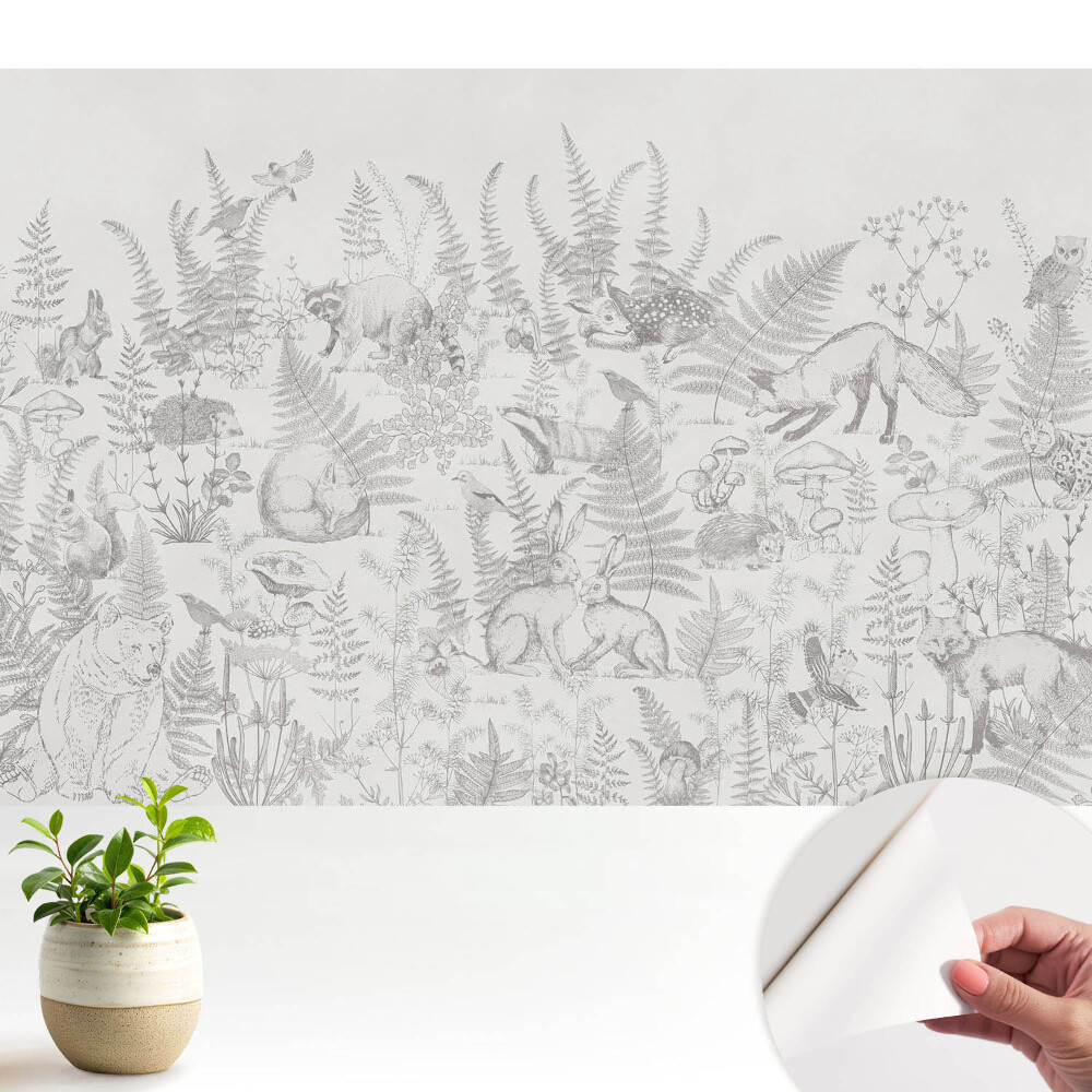 Armonia pădurii în natură