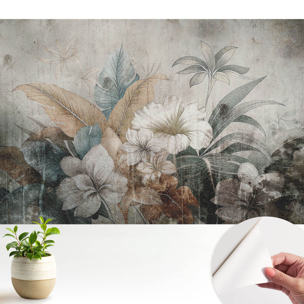 Aranjament floral rustic de vis