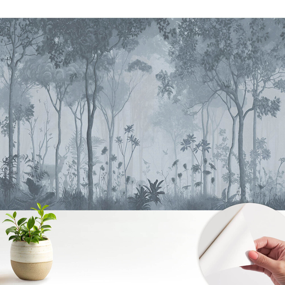 O ceață delicată de pădure plină de mister