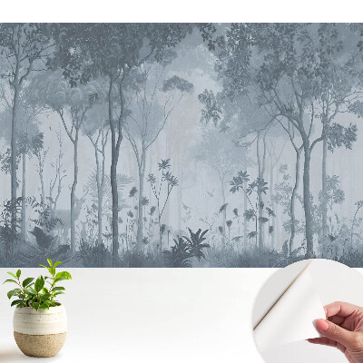 O ceață delicată de pădure plină de mister