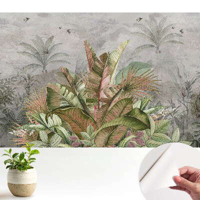 Frunze tropicale în stil vintage