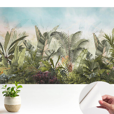 Atmosferă pastelată de junglă exotică