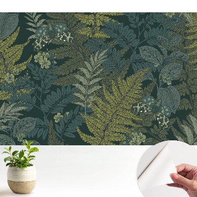 Frunze și fluturi într-un stil clasic