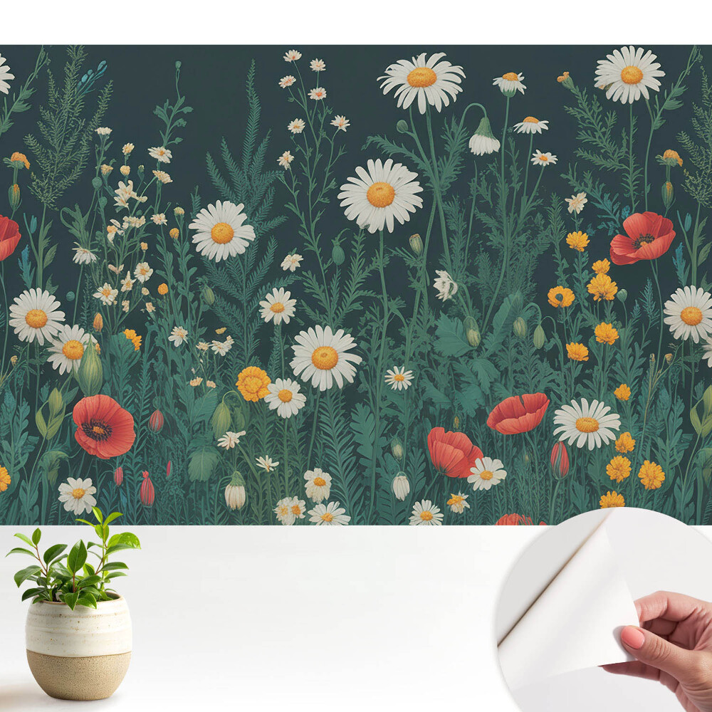 O pajiște plină de flori și pace de vară