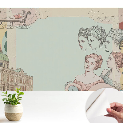 Colaj istoric pastelat elegant