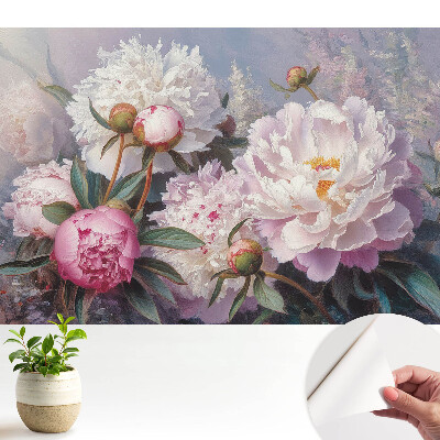 Flori de bujor frumusețe pastelată