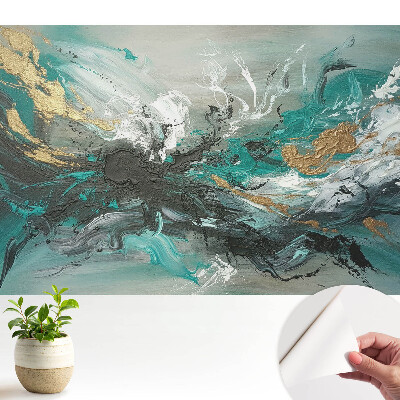 O compoziție abstractă de culori plină de energie