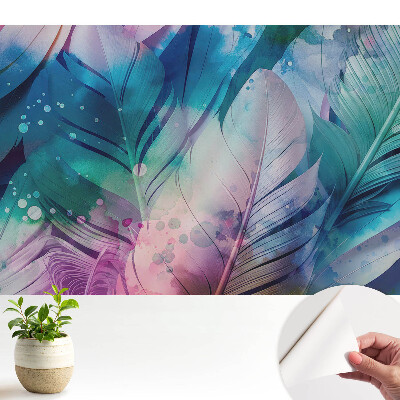 Pene colorate într-un model armonios și modern