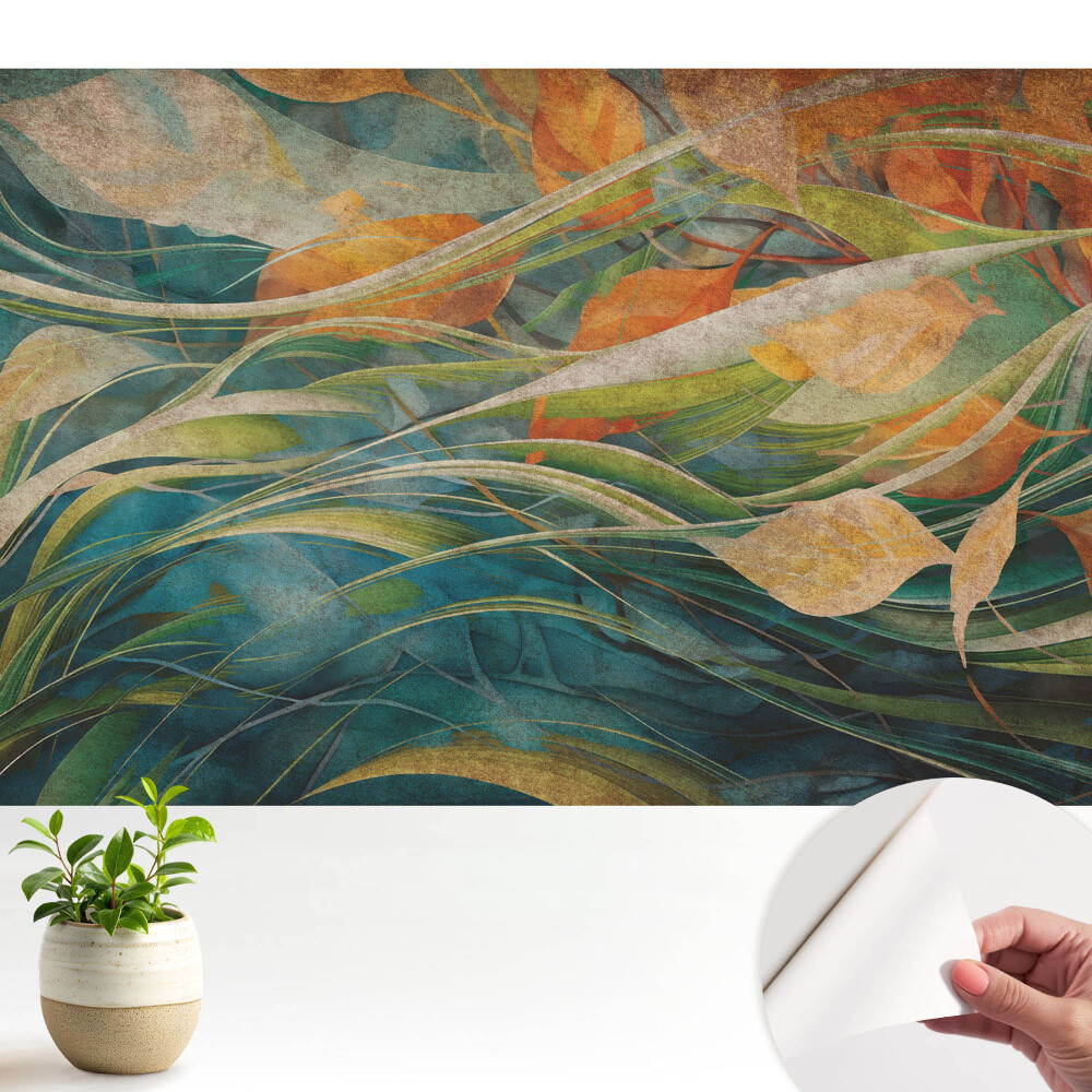 Frunze naturale pe apă