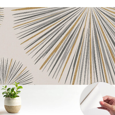 Linii abstracte în formă de evantai