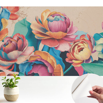 Flori retro energice