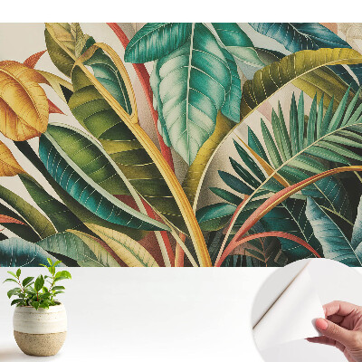 Frunze colorate într-un stil modern