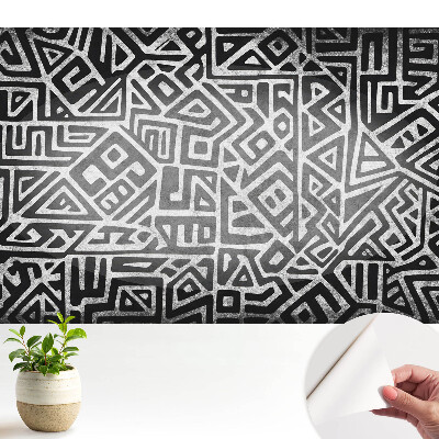 Compoziție geometrică abstractă cu linii