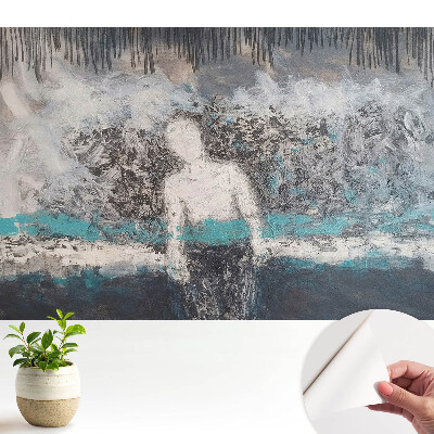 Figură abstractă în haos