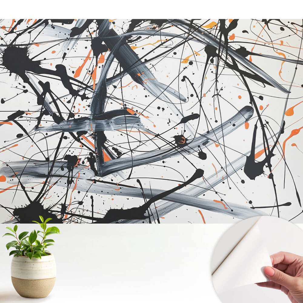 Linii și stropi dinamici abstracte