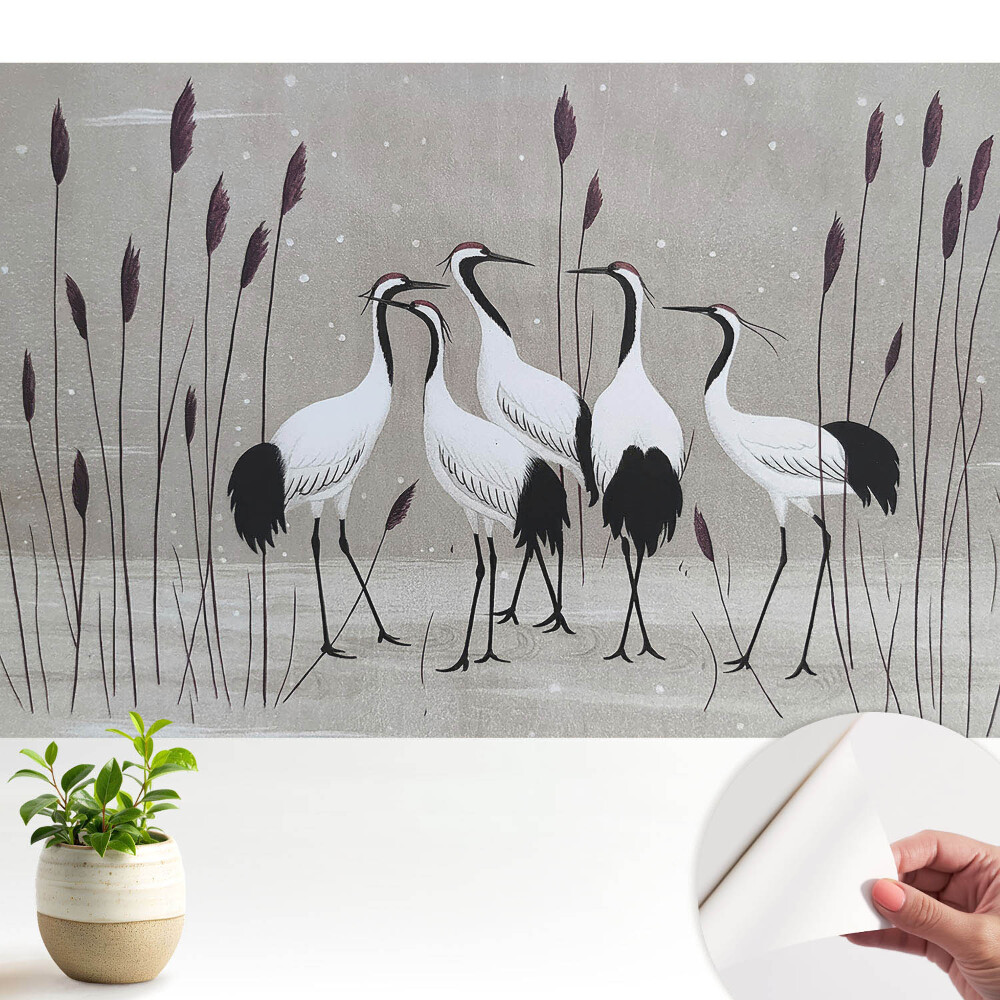 Cocorii printre stuf