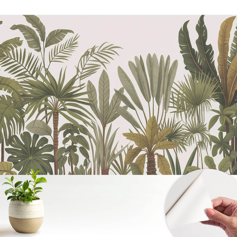 Vegetație tropicală plină de armonie