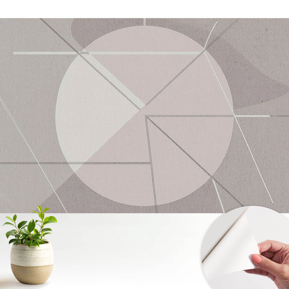 Abstracție geometrică în culori discrete