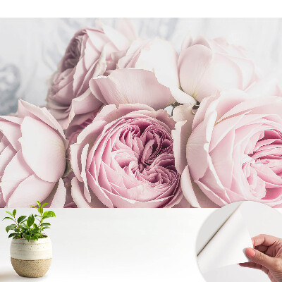 Trandafiri subtili într-un buchet romantic