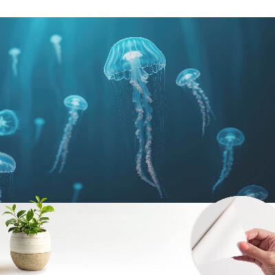 Meduzele albastre din adâncul oceanului