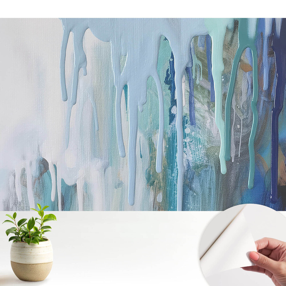 Culori abstracte mai subtile, saturate