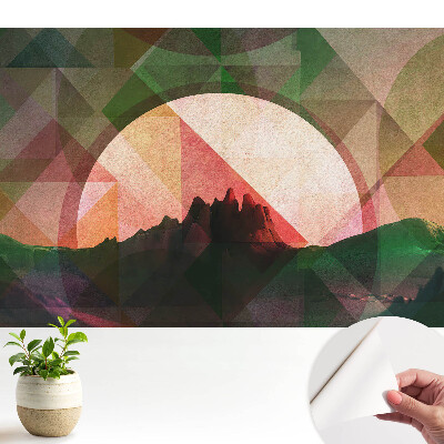 Munți geometrici la vest