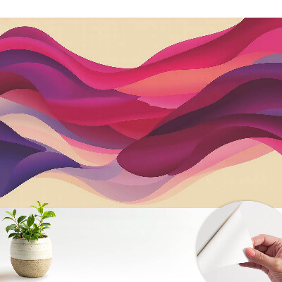 Valuri colorate și forme abstracte