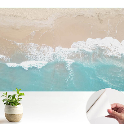 Relaxare minimalistă cu valuri de plajă