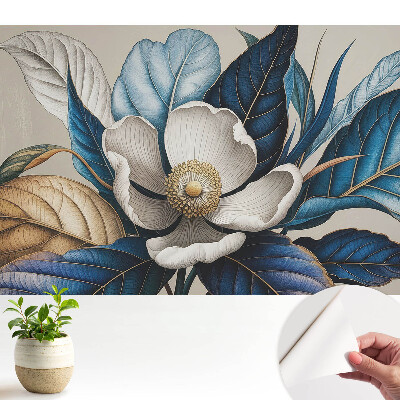 Flori și frunze într-un stil modern