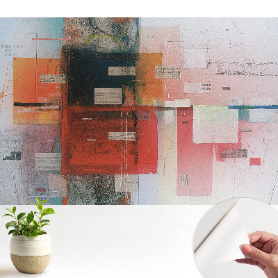 Culori și forme într-un stil abstract