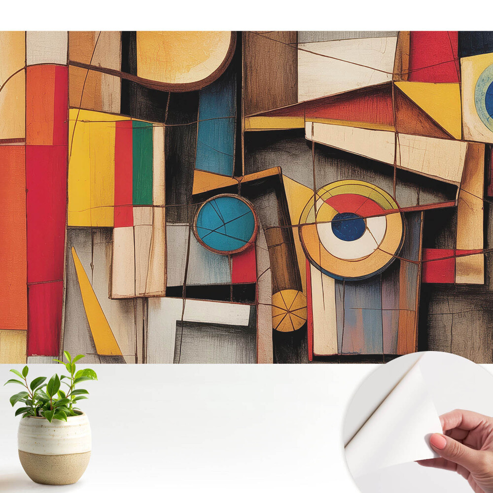 Forme abstracte de culoare