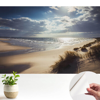 Plajă natură cer zen