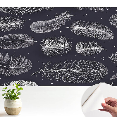 Pene pe un fundal întunecat