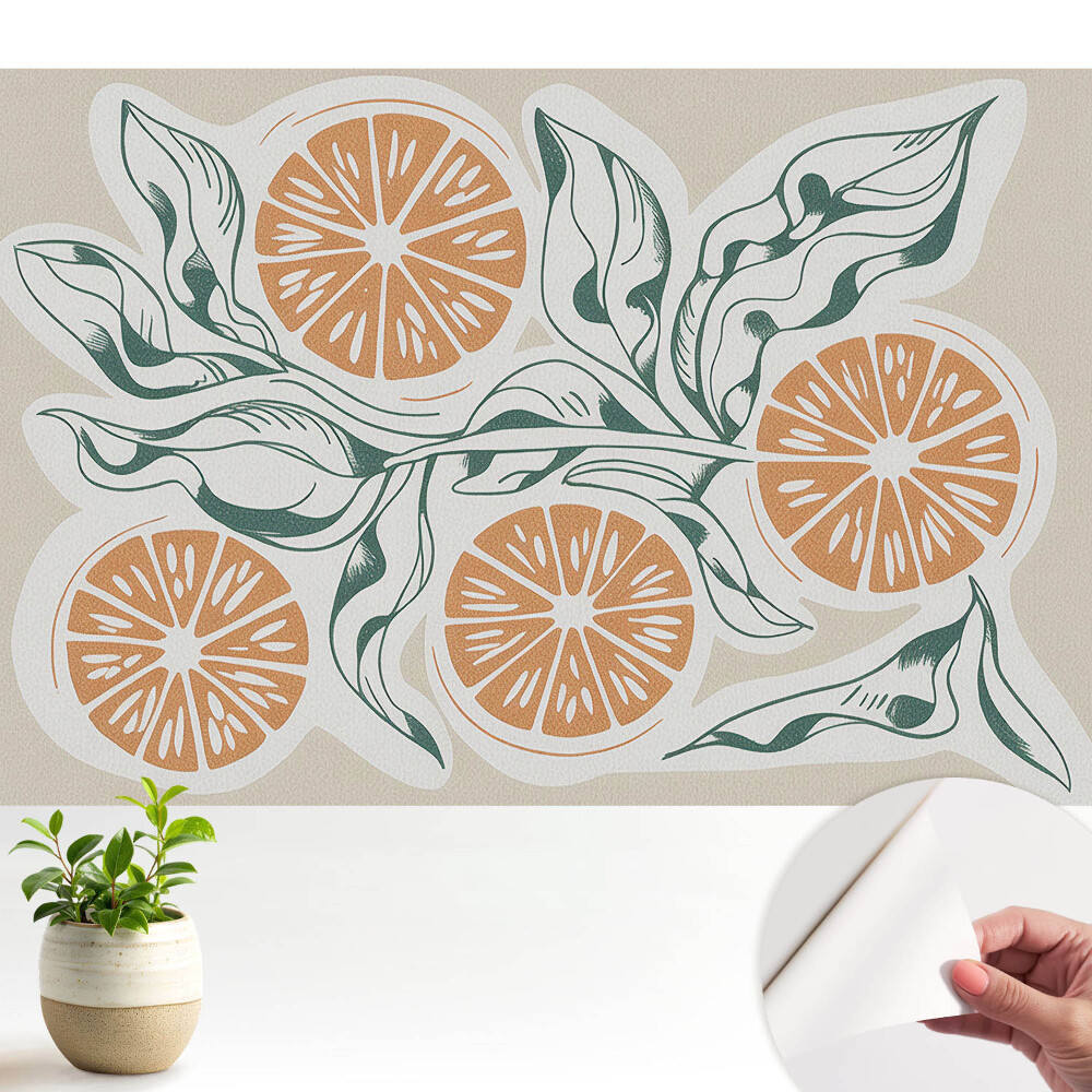 Citrice și frunze în armonie