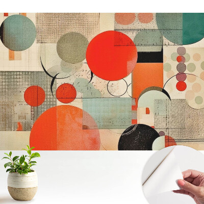 Forme geometrice cu cercuri și dreptunghiuri