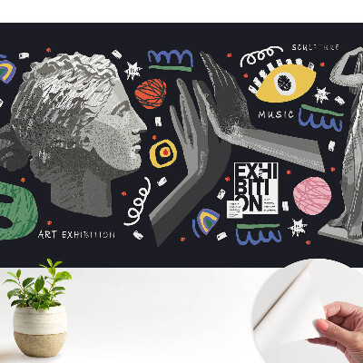 Artă abstractă și motiv muzical