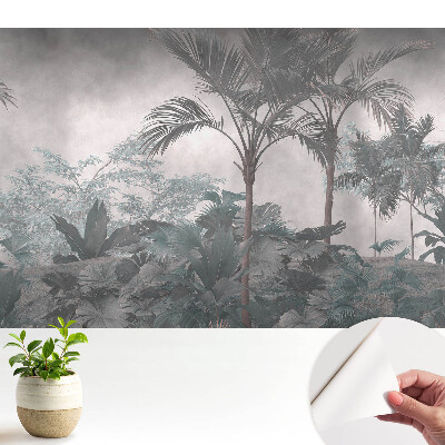 Junglă tropicală în nuanțe de gri