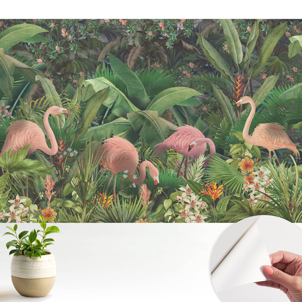 Exotismul tropical al flamingo-urilor