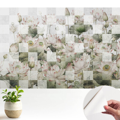 Flori de lotus și modele geometrice