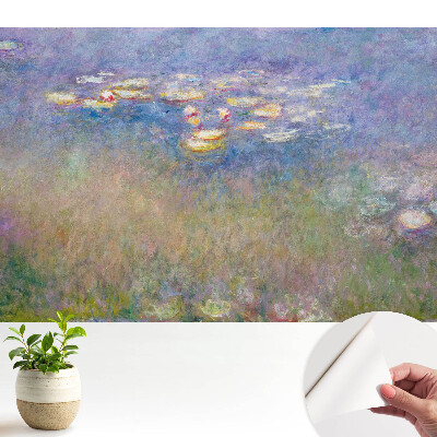 Nuferi în stil impresionist