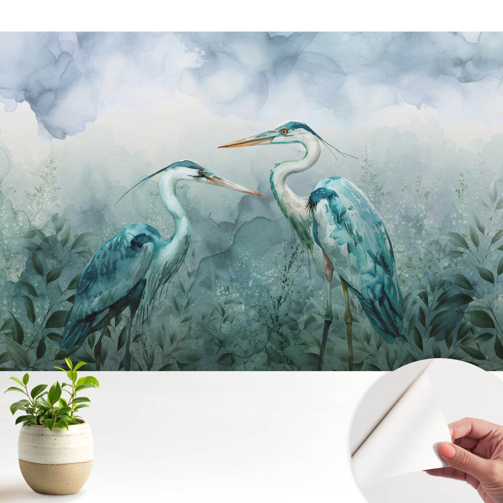 Eleganța subtilă a păsărilor înconjurate de natură