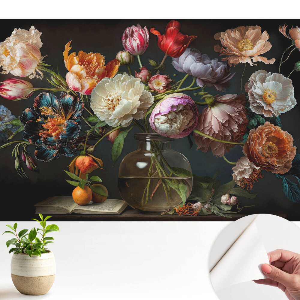 Aranjament floral într-o vază