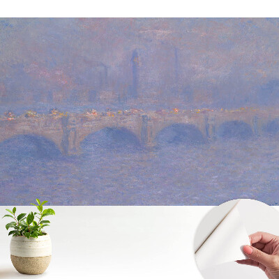 Podul cețos, impresionist și nostalgic