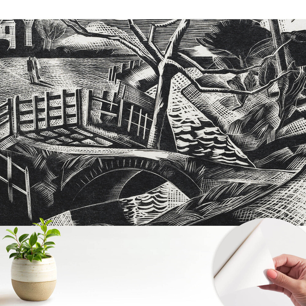 Compoziție geometrică clasică a unui peisaj urban