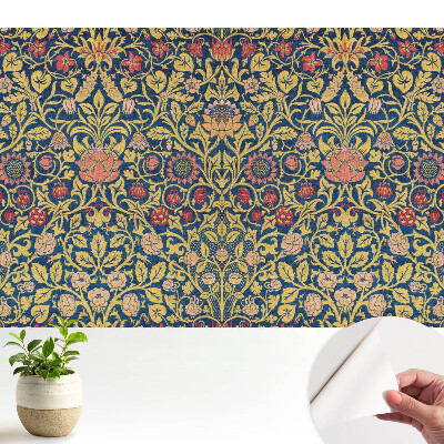 Flori clasice elegante într-o compoziție repetitivă