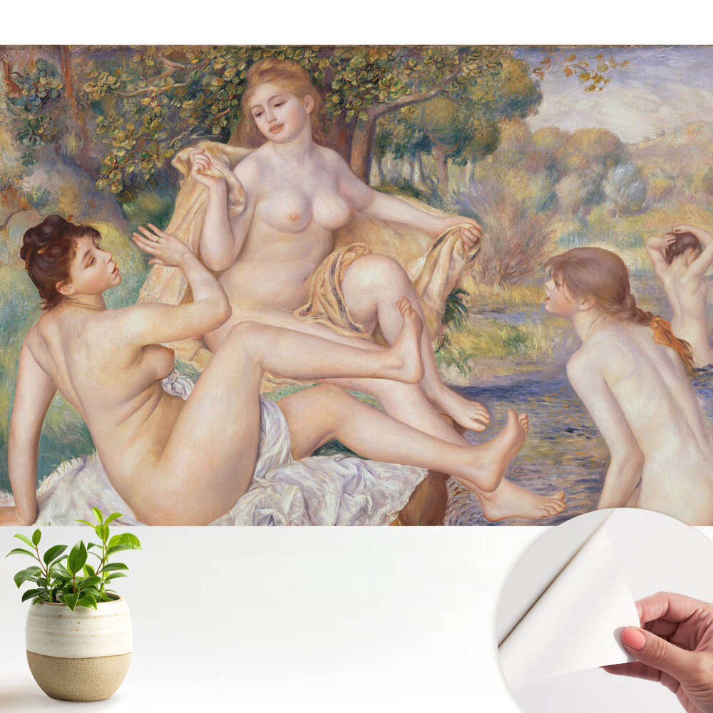 O scenă lângă apă plină de feminitate și pace