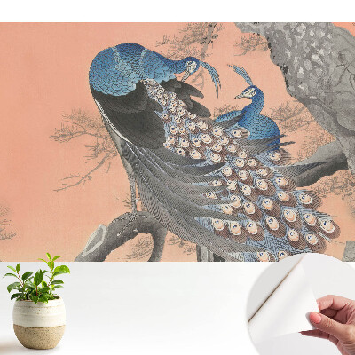 Păuni pe o ramură în stil clasic