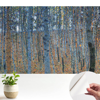 Misticism de mesteacăn în stil impresionist, cu tema „Armonie”